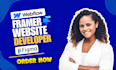 design redesign webflow framer website figma to webflow, framer developer