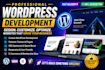 design clean and responsive wordpress website