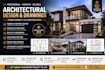 design architectural drawing floor plan city permit mep engineering mep design