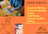 professional research, summary writing, and report writing