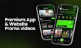 create premium mobile app and website promotion videos