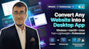 turn your website into a desktop app