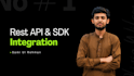 integrate rest apis and sdks into your web application
