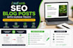 write SEO friendly blog posts with human touch