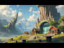 design detailed fantasy landscapes and environments
