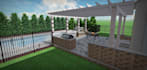 provide a landscape design and planting layout