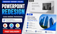 redesign powerpoint presentation and revamp canva slides