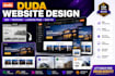 design redesign duda website landing page SEO and maintenance