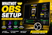 setup obs studio for whatnot vertical streams auctions card breaks