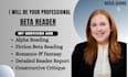 beta read romance, fantasy, or sci fi and provide critique sensitivity reading