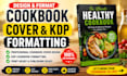 design cookbook cover and format cookbook for amazon KDP