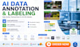 ai data annotation, data labeling, bounding box, text tagging for ml, ai model