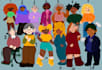 draw a cute custom digital illustration