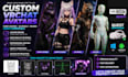 do vrchat avatars, furry avatars, 3d models, rigging, and quest compatible