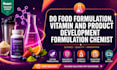 food formulation, vitamin and product development formulation chemist