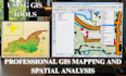 provide gis mapping and geospatial analysis services using arcgis and qgis
