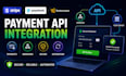 integrate stripe paystack flutterwave API and webhooks