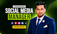 be your social media manager and content creator