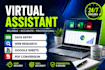 do accurate data entry, web research and virtual asis task
