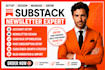 substack expert design substack newsletter substack setup manage substack post