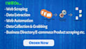do web scraping and data extraction with bright data, zenrows, octoparse