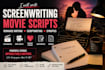 make screenwriting, movie scripts, romance writing, scriptwriting, synopsis
