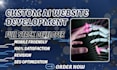 do ai business website development rebuild custom ai website full stack web dev