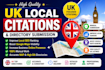 create UK local citations and directory submission manually