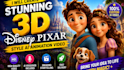 create pixar style 3d ai animation video using veo 3, runway and kling ai