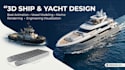 3d ship design 3d yatch model 3d boat animation pontoon hull 3d tugboat vessel