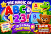 create a creative and educational kids leaning video