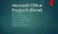 work on microsoft office products