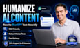 humanize ai content, rewrite chatgpt text naturally