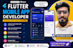 develop flutter mobile app with responsive UI