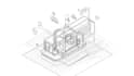 create patent drawing and exploded view illustration
