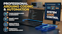 do arduino programming and provide circuit diagrams