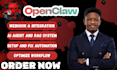 integrate openclaw with your business tools and automate your operations