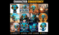 create consistent ai characters in any style