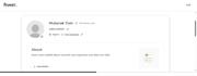 ruby your website landing page