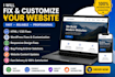 fix wordpress HTML CSS and website issues