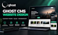 setup ghost website, customize ghost cms blog, ghost cms theme, ghost newsletter