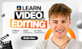 teach you professional video editing in davinci resolve