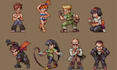 do pixel art animation 2d sprite sheet game art pixel character pixel animation