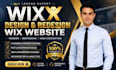 do wix website redesign wix website design wix website development wix website