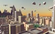 make low poly 3d city texture models