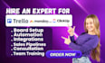 be your trello consultant setup trello project management boards automation