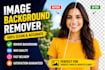 create a background removed images