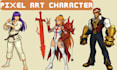 pixel art pixel character pixel sprite sheet pixel tileset isometric pixel 8bit