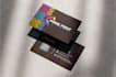 design a premium minimalist business card