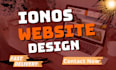 design ionos website redesign build ionos website